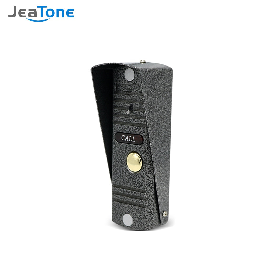 JeaTone Analog 1200TVL Home Security Video Intercom, Apartment Video Door Phone 4.3 Inches Monitor with Unlock and Dual-Way Talk