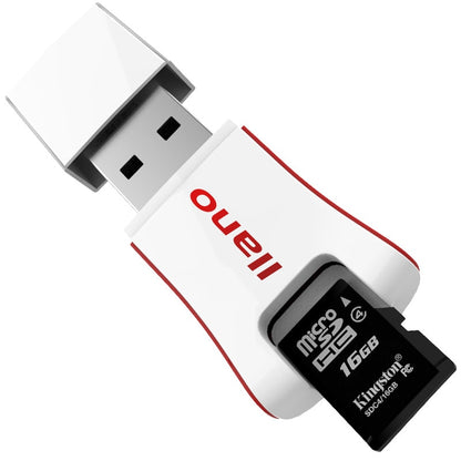 Card Reader USB 2.0 SD/Micro SD TF OTG Smart Memory Card Adapter for Laptop 2 in 1 Mini Size USB2.0 Card Reader SD Card Reader