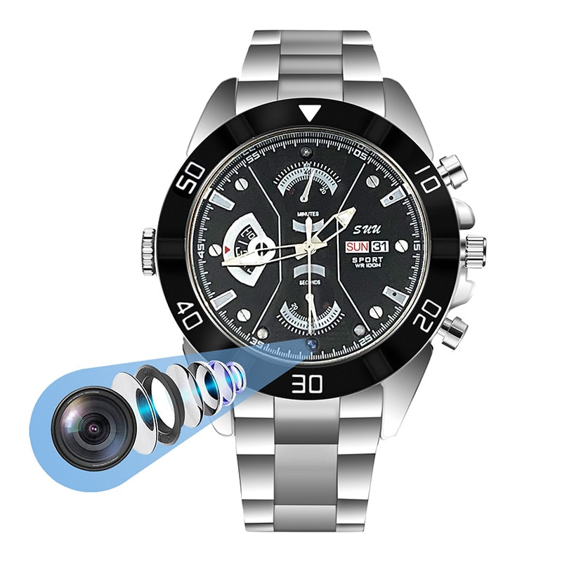 SEHOINTL Full HD 1080P Mini Camera Watch with IR NightVision Motion Detection Wireless Micro Camcorder Action Cam Video Recorder