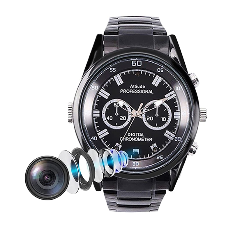 SEHOINTL Full HD 1080P Mini Camera Watch with IR NightVision Motion Detection Wireless Micro Camcorder Action Cam Video Recorder