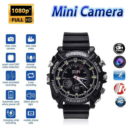 Watch Camera Mini Action DVR Body Camcorder Sport Invisible Espion Spia Espia Oculta Hiden Camouflaged Surveillance Micro Cam