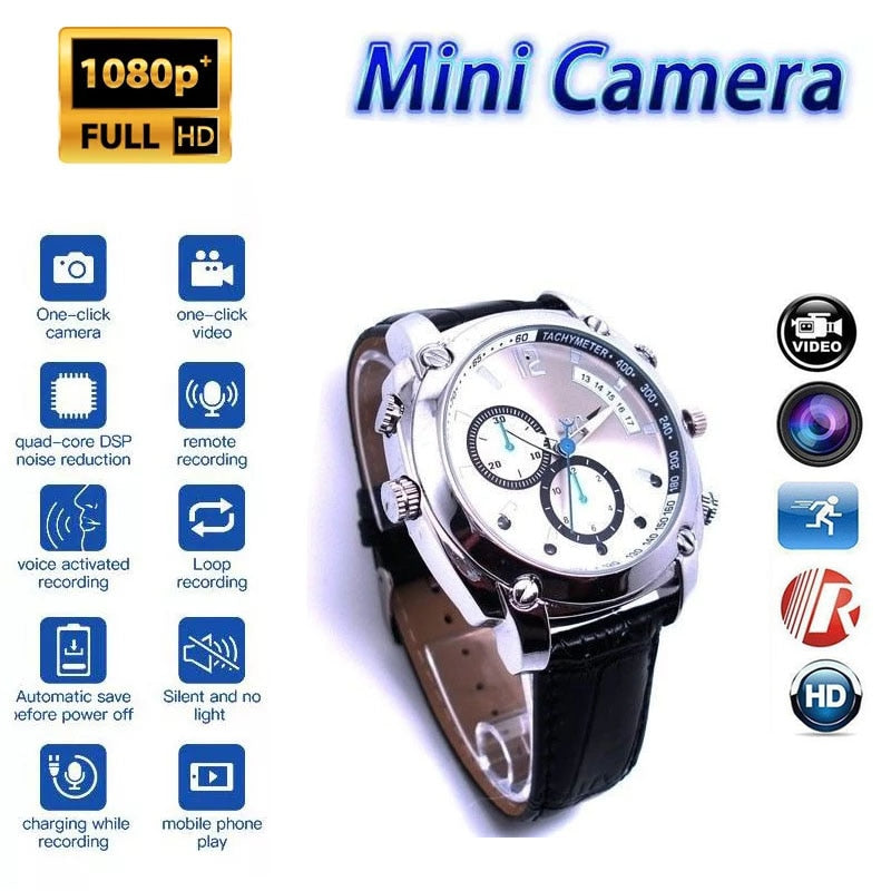 Watch Camera Mini Action DVR Body Camcorder Sport Invisible Espion Spia Espia Oculta Hiden Camouflaged Surveillance Micro Cam