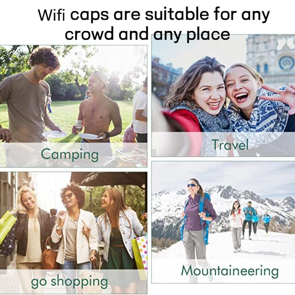 Mini WiFi Cam HD 4K Hat Camera Wearable Recorder Photo Video Recording Action Camera Digital Camcorder Suport TFCard