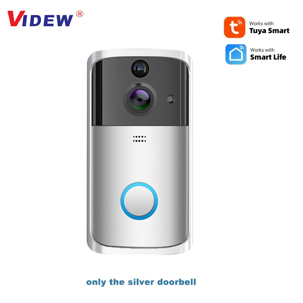 Tuya Smart WiFi Doorbell Wireless Security Camera Waterproof Ring Video Home Door Bell Night Vision Motion Detection