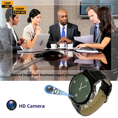 HD 1080P Mini Secret Camera Watch with Cameras Wristwatch Video Voice Recorder Micro espia camara Camcorder Photo Taker Body DVR