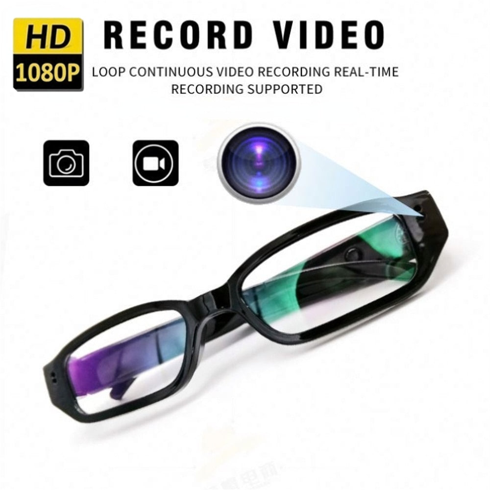 1080P HD Mini Camcorders Camera Video Driving Record Glasses Cycling Video Smart Glasses With Eyewear Camcorder For Outdoor Cam