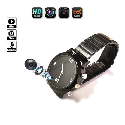 HD 1080P Mini Secret Camera Watch with Cameras Wristwatch Video Voice Recorder Micro espia camara Camcorder Photo Taker Body DVR