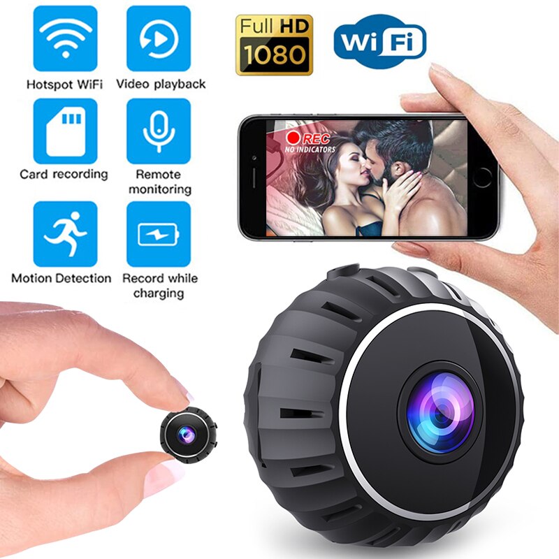 Smart WiFi Mini Camera 1080P Home Security HD Camera Nanny Cam Baby Monitor Indoor Video Recorder Motion Detection Night Vision