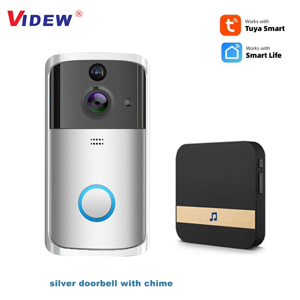 Tuya Smart WiFi Doorbell Wireless Security Camera Waterproof Ring Video Home Door Bell Night Vision Motion Detection