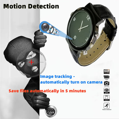 HD 1080P Mini Secret Camera Watch with Cameras Wristwatch Video Voice Recorder Micro espia camara Camcorder Photo Taker Body DVR